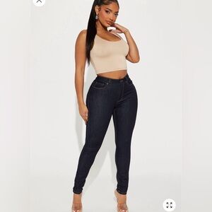 Fashion Nova Midnight Skinny Jeans